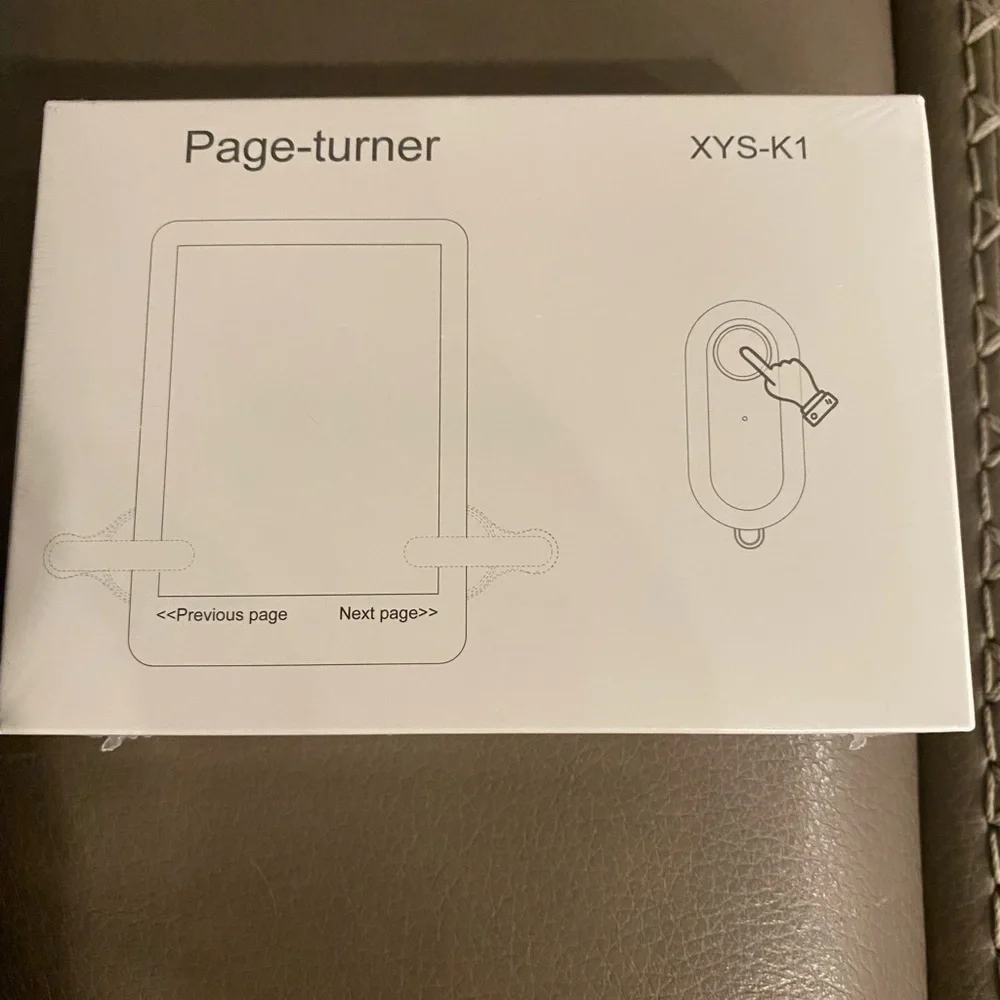 NEW Remote Page Turner for Kindle, iPad & Tablets – Wireless Reading Clicker